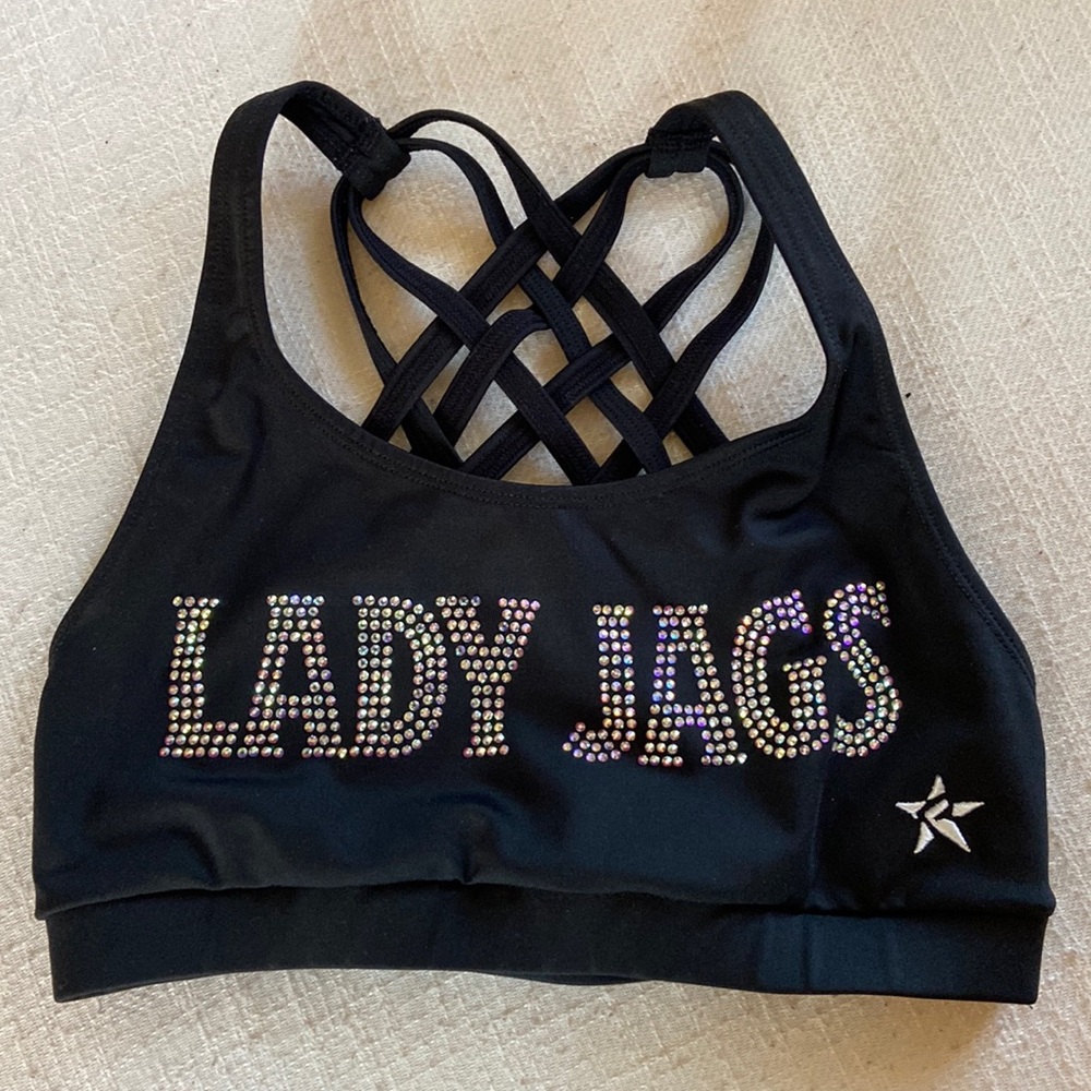 COPY - Top gun lady jags practice wear sports bra
